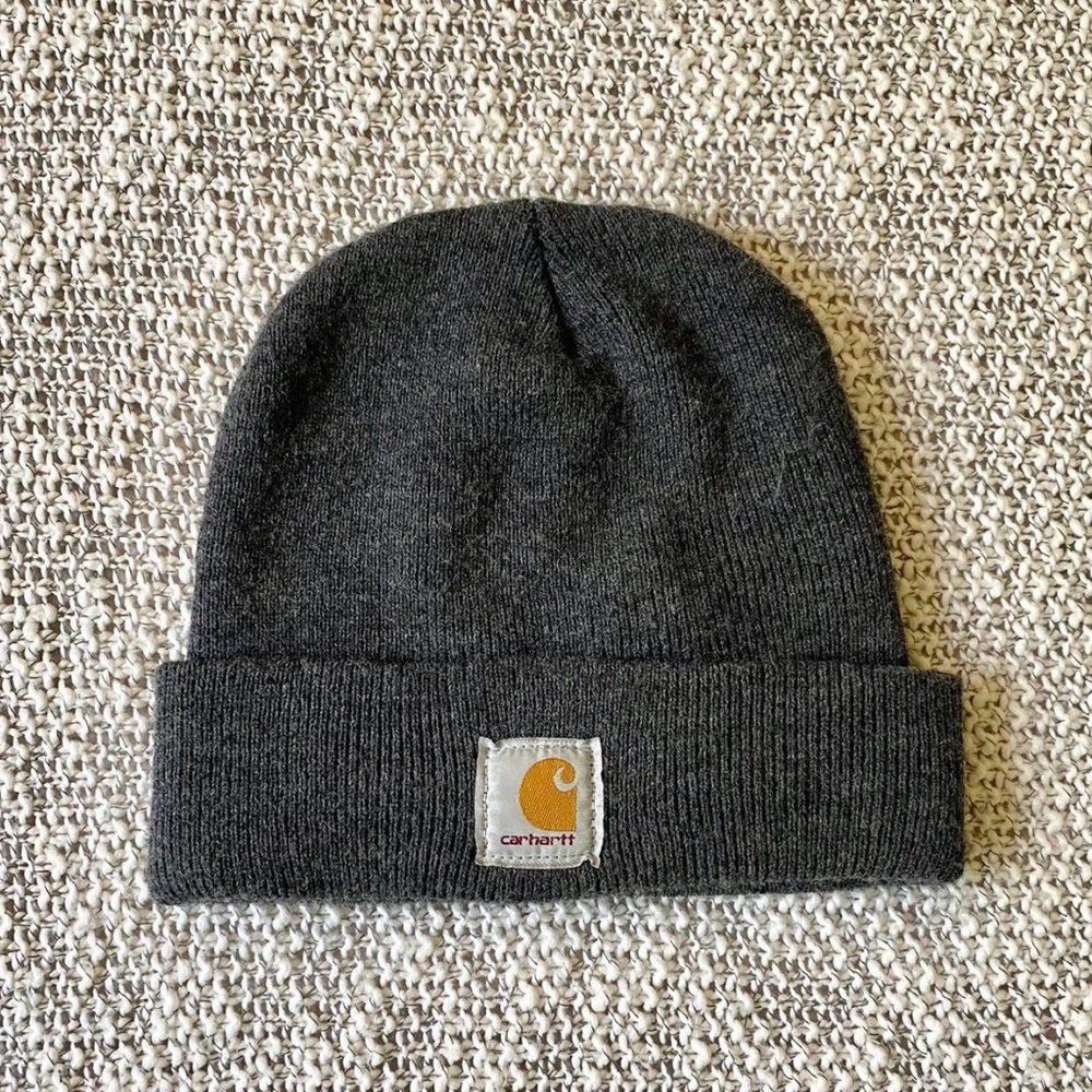 Carhartt Charcoal Grey Knit Beanie